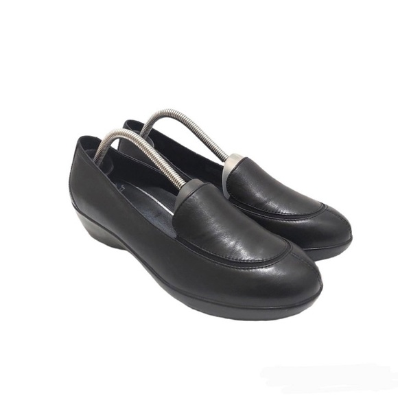 Dansko Shoes - Dansko Debra Nappa Black Leather Loafers Shoes Size 41 US 10.5 / 11